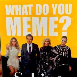 What do you meme? Schitts creek expansion pack. Only used once. Excellent cond.
